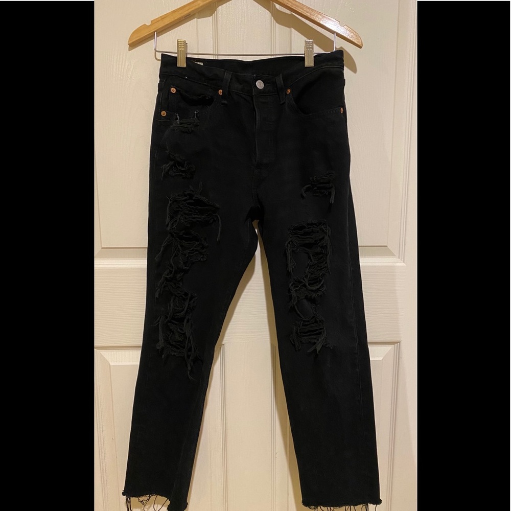 Levi’s 501 Distressed Jeans
